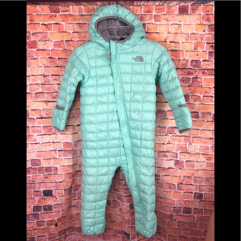 Baby North Face snow suit.